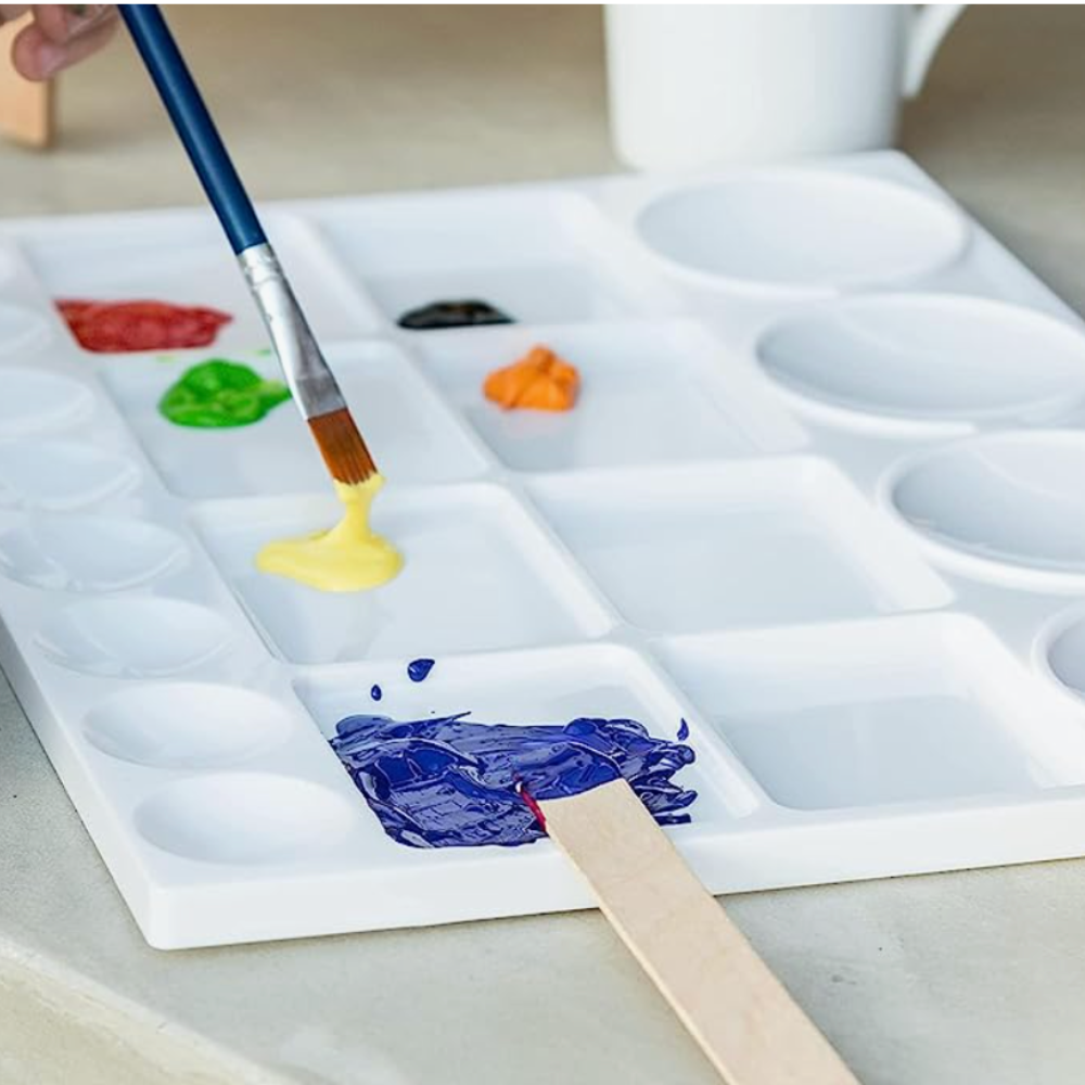 20-Well Plastic Paint Palette