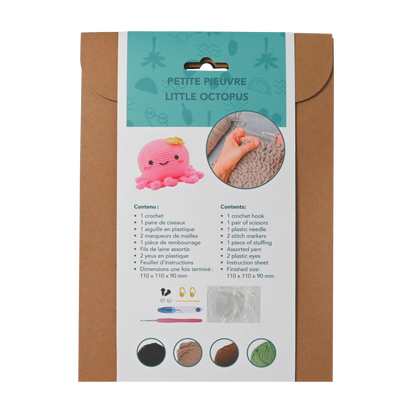 "Little Octopus" DIY Crochet Kit