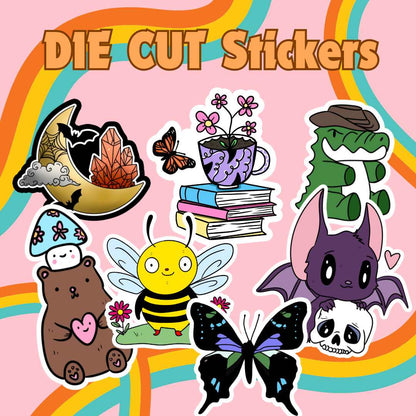 "Dinosaur and Balloon" Sticker