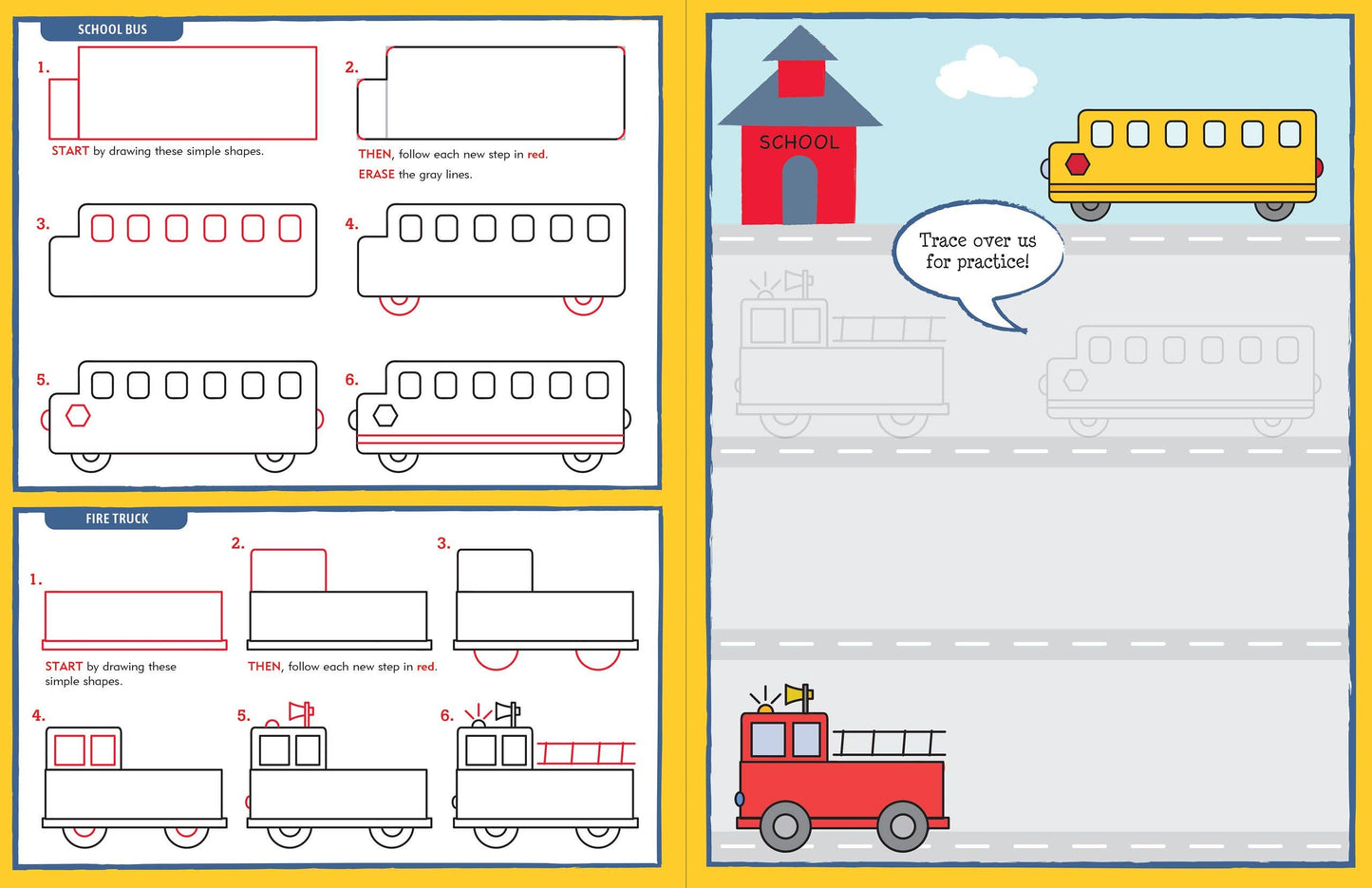 Learn to Draw... Cars, Trucks, & Trains!