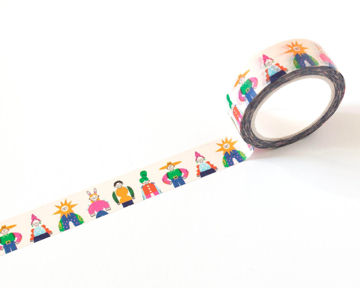 Whimsical People Washi Tape