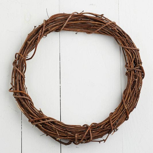 12-Inch Natural Grapevine Wreath