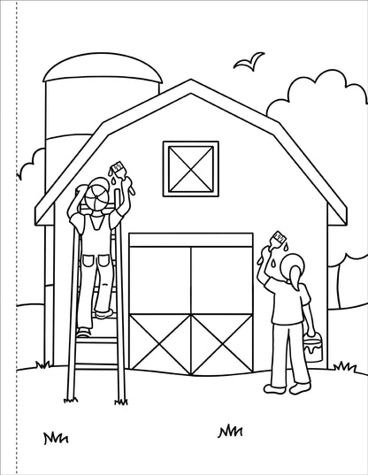 "My First Colouring Book: On the Farm" Toddler Colouring Book