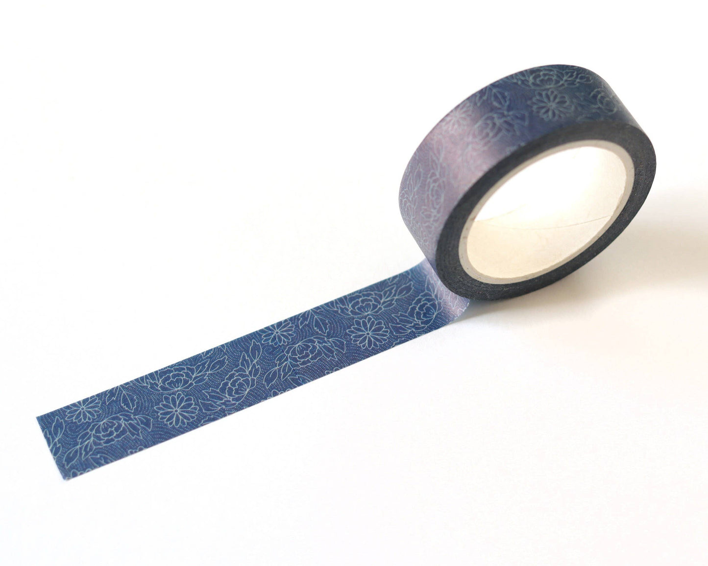 Floral Line Art Washi Tape