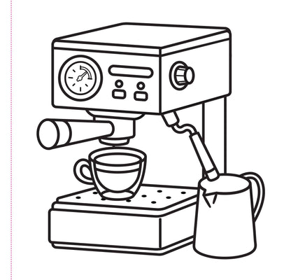 "Colour Me Cozy" Colouring Book