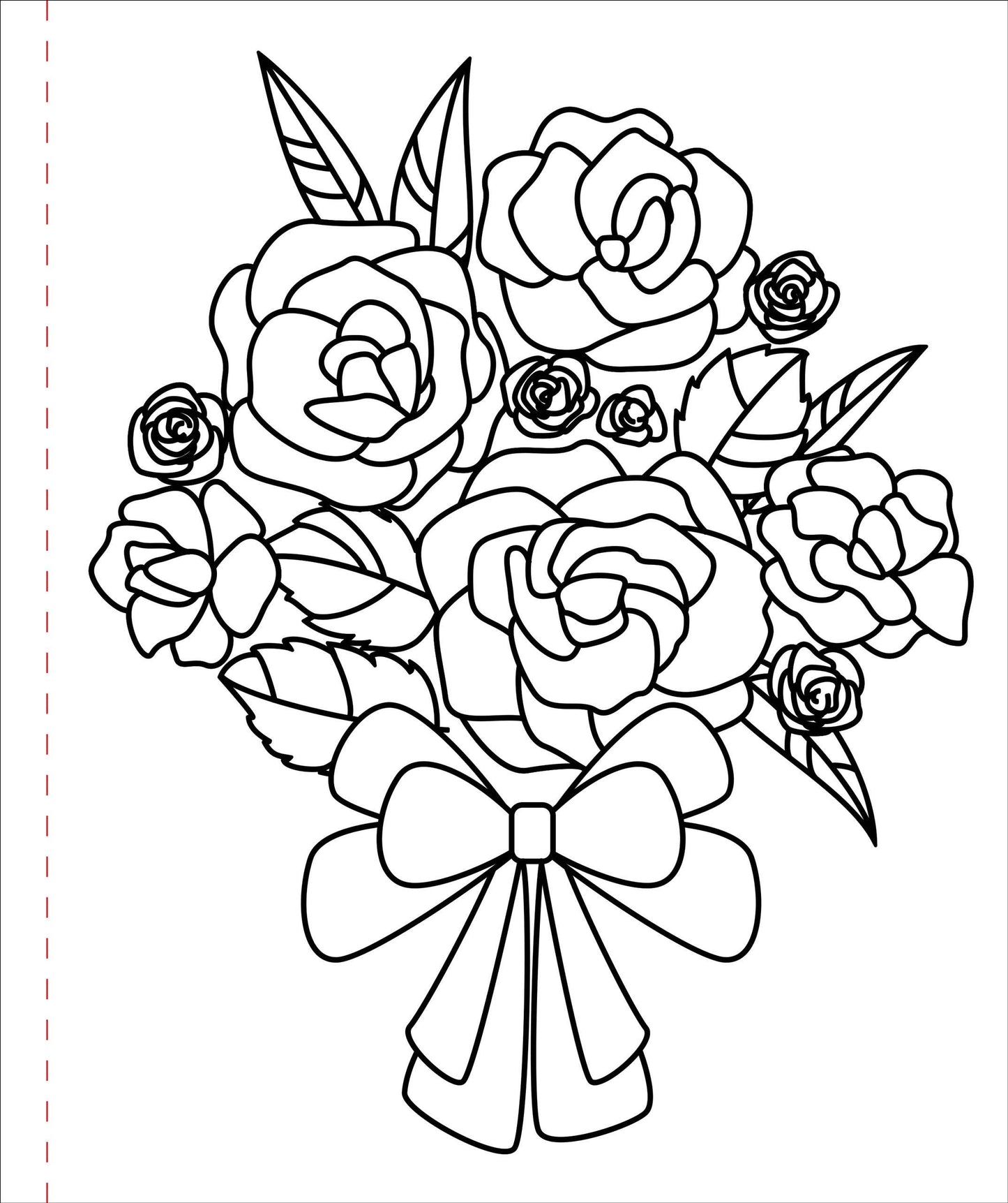 Large Print Colouring Book "Home Sweet Home"