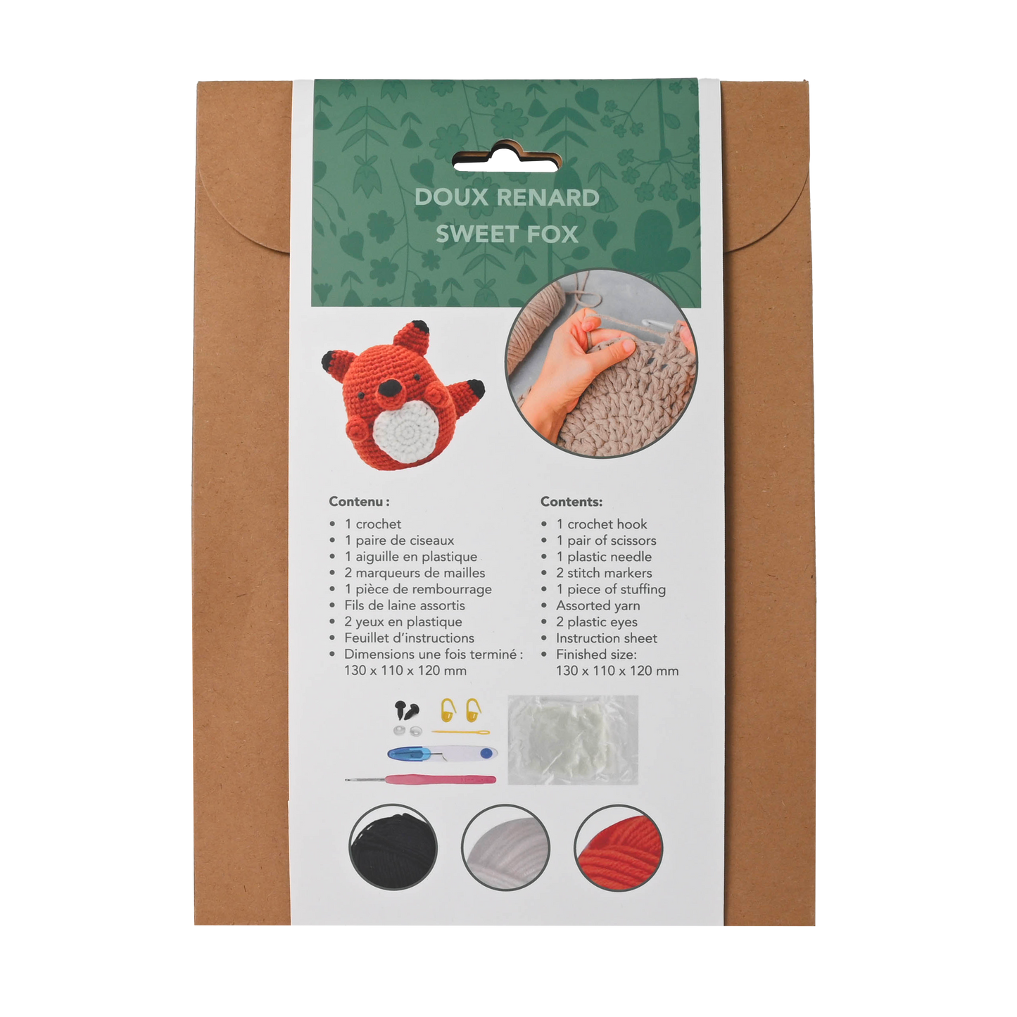 "Sweet Fox" DIY Crochet Kit