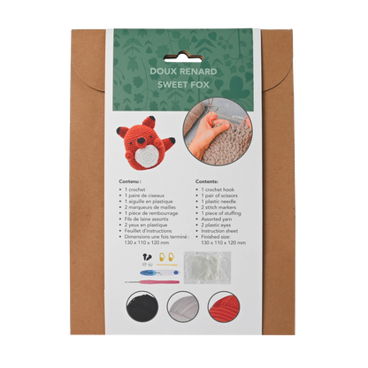 "Sweet Fox" DIY Crochet Kit