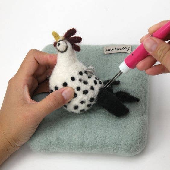 Woolbuddy Needle Felting Mat - Small, Teal