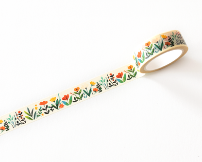 Wildflower Botanical Washi Tape