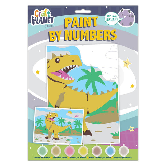 Paint By Numbers Kit "Dinosaurs"