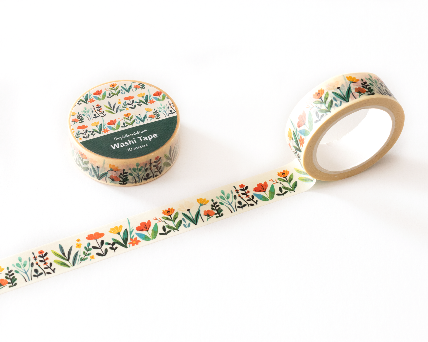 Wildflower Botanical Washi Tape