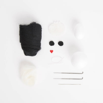 Needle Felting Kit "Miss Skeleton"