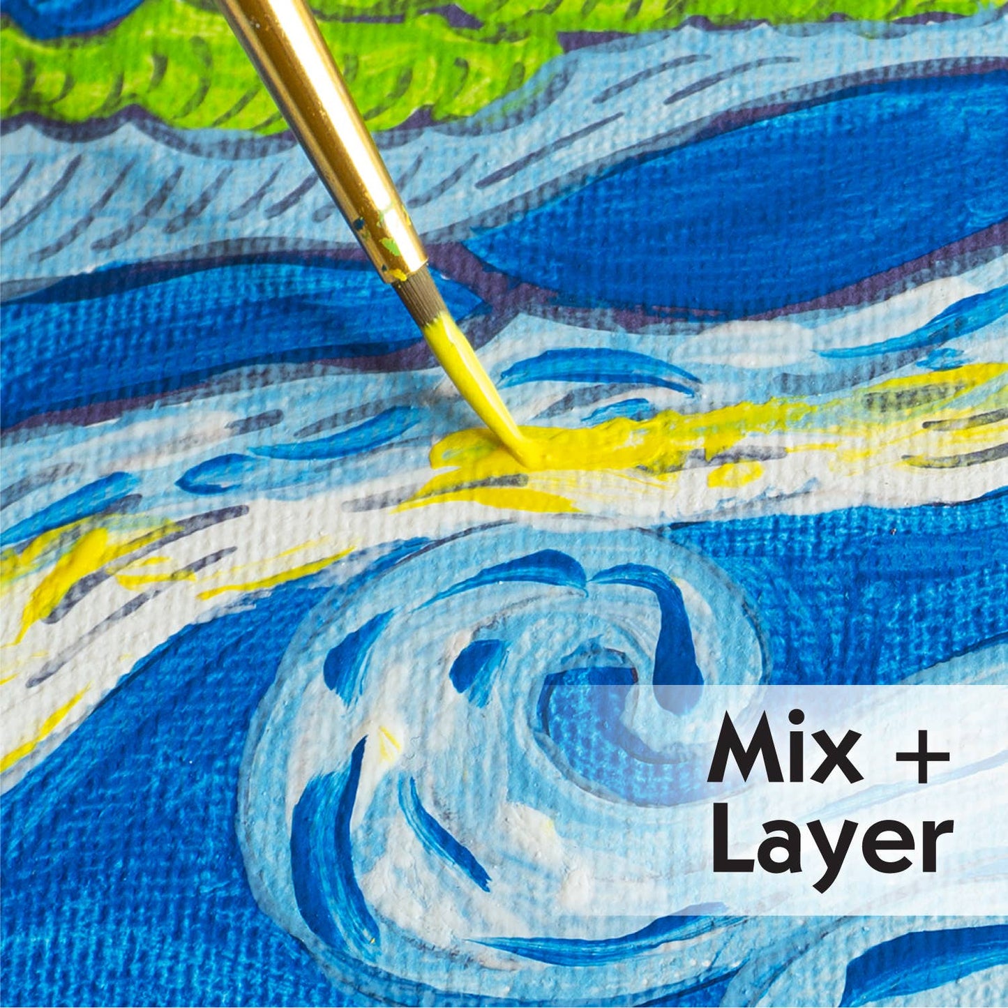Faber Castell Paint by Number Museum Series "The Starry Night - Van Gogh"