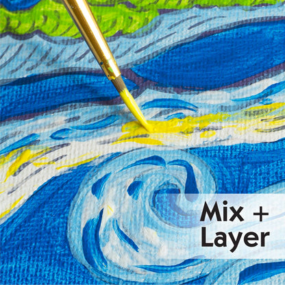 Faber Castell Paint by Number Museum Series "The Starry Night - Van Gogh"