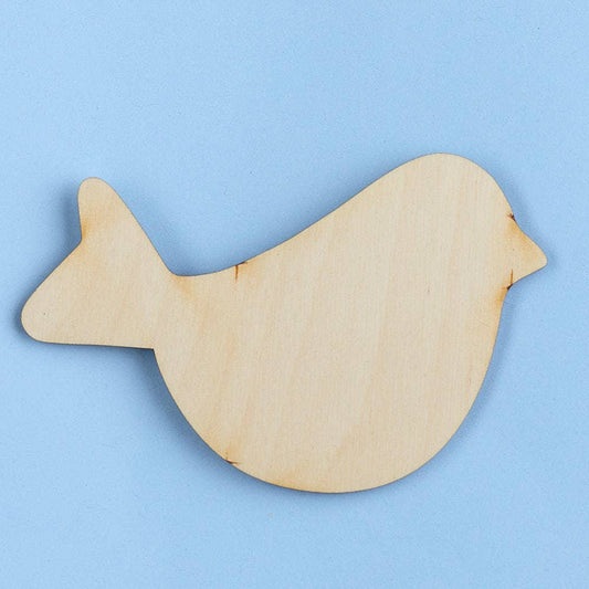 DIY Unfinished Wood Bird Cutout