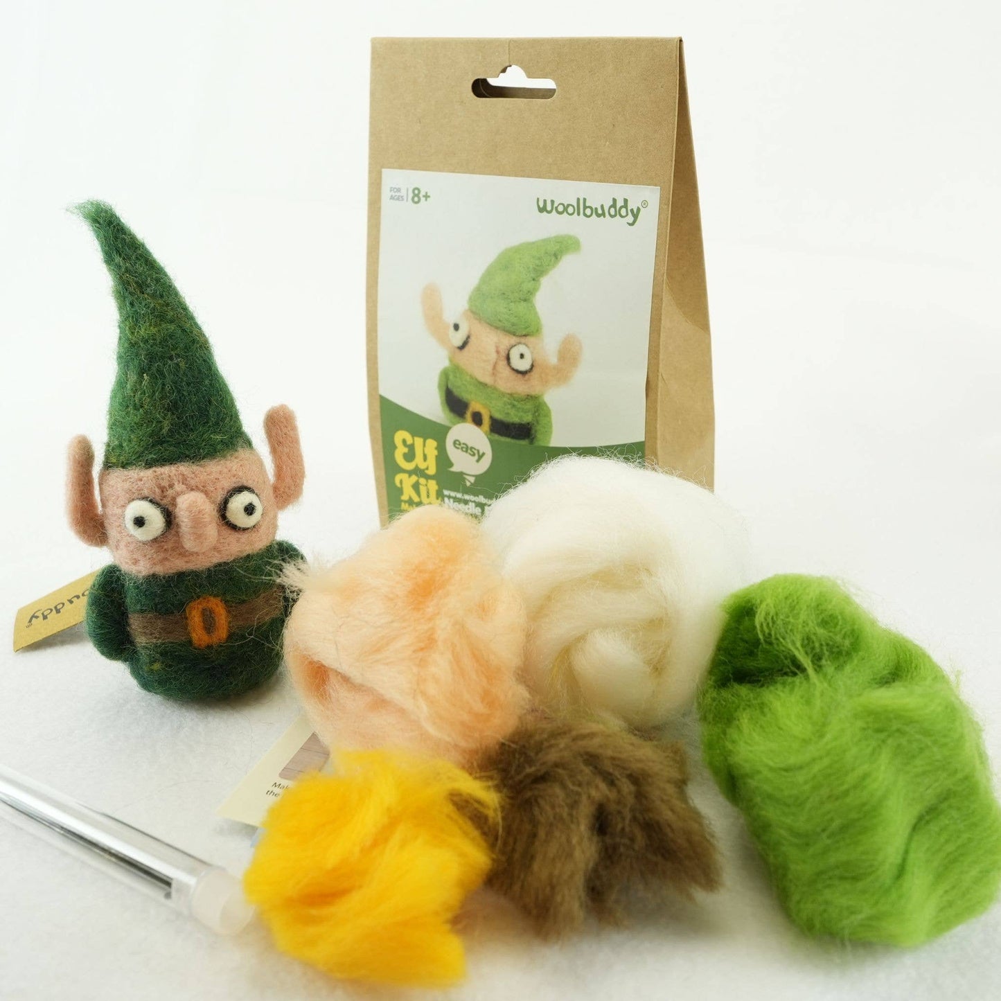 Woolbuddy Needle Felting Kit "Christmas Elf"