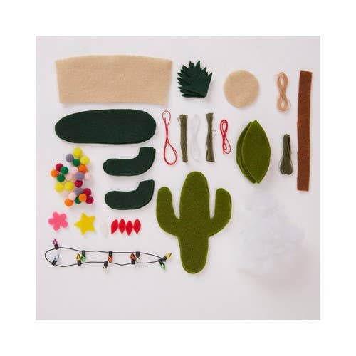 Felt Cactus Kit Set of 3