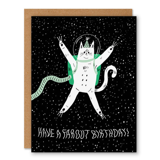 🇨🇦 "Far Out Birthday" Greeting Card