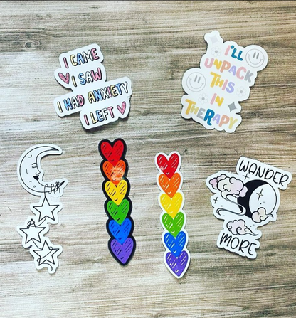 "Dinosaur and Balloon" Sticker