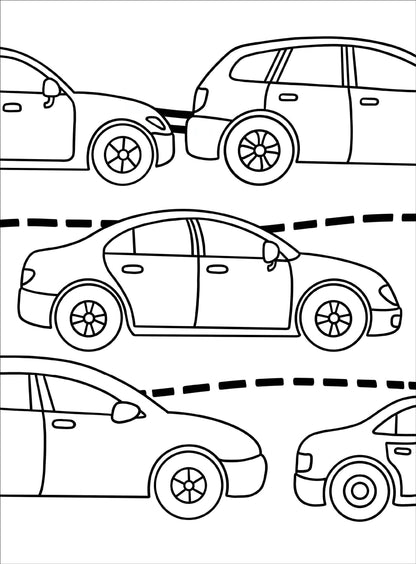 "My First Colouring Book: Things That Go!" Toddler Colouring Book