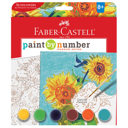 Faber Castell Paint by Number Museum Series "Sunflowers - Van Gogh"