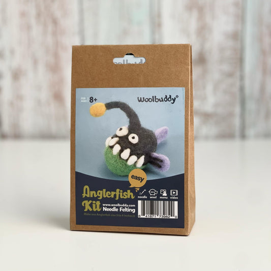 Woolbuddy Needle Felting Kit "Deep Sea Angler Fish"
