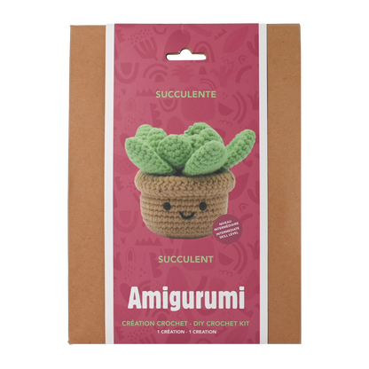 "Succulent" DIY Crochet Kit