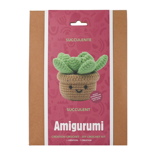 "Succulent" DIY Crochet Kit