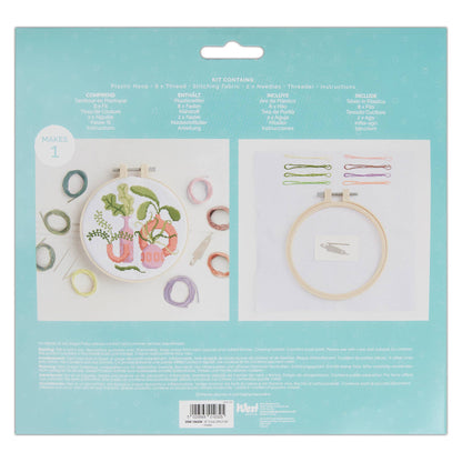 Simply Make Cross Stitch Craft Kit - Vases Design