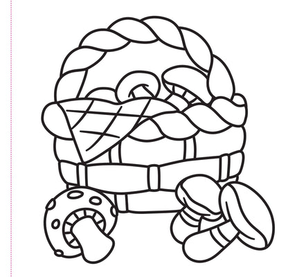 "Colour Me Cozy" Colouring Book