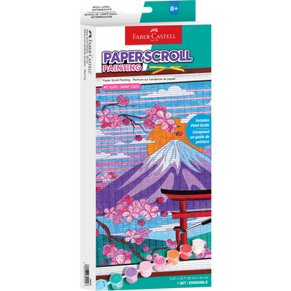 Faber-Castell Paper Scroll Painting Kit for Kids "Mount Fuji"