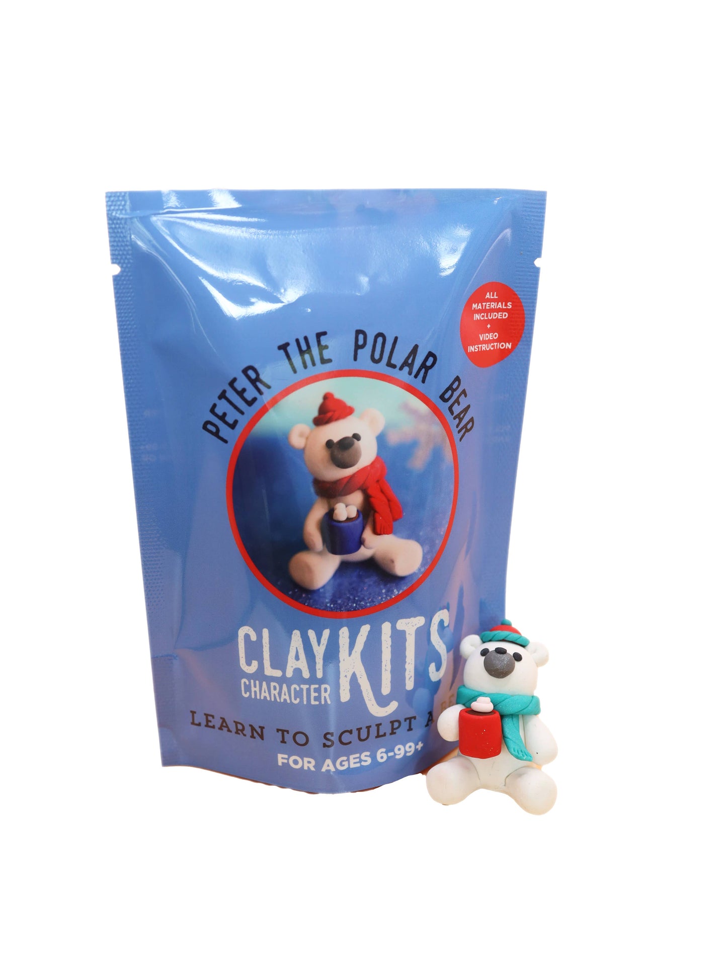 🇨🇦 "Peter the Polar Bear" DIY Polymer Clay Kit