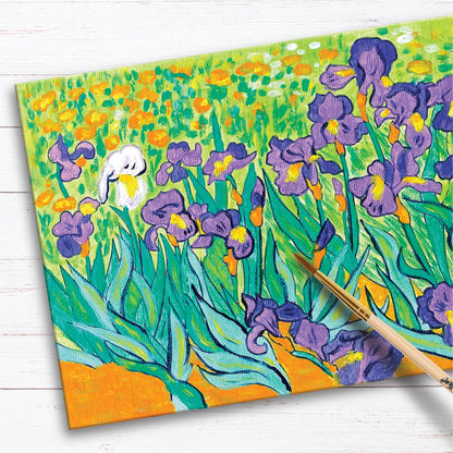 Faber-Castell Paint by Number Museum Series "Irises - Van Gogh"