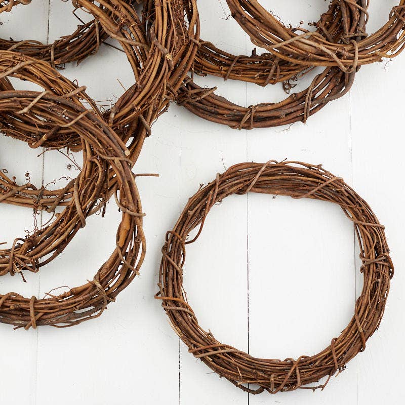 12-Inch Natural Grapevine Wreath