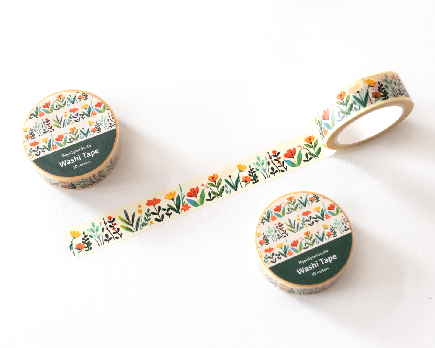 Wildflower Botanical Washi Tape