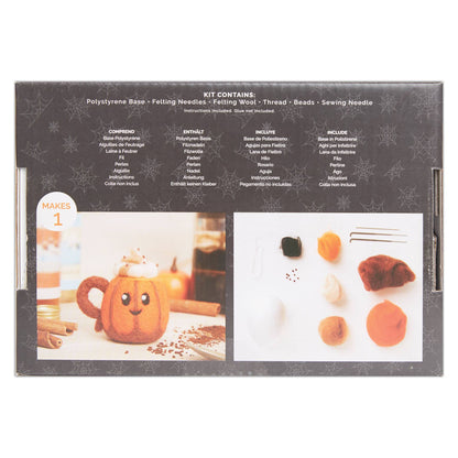 Needle Felting Kit "Pumpkin Latte"