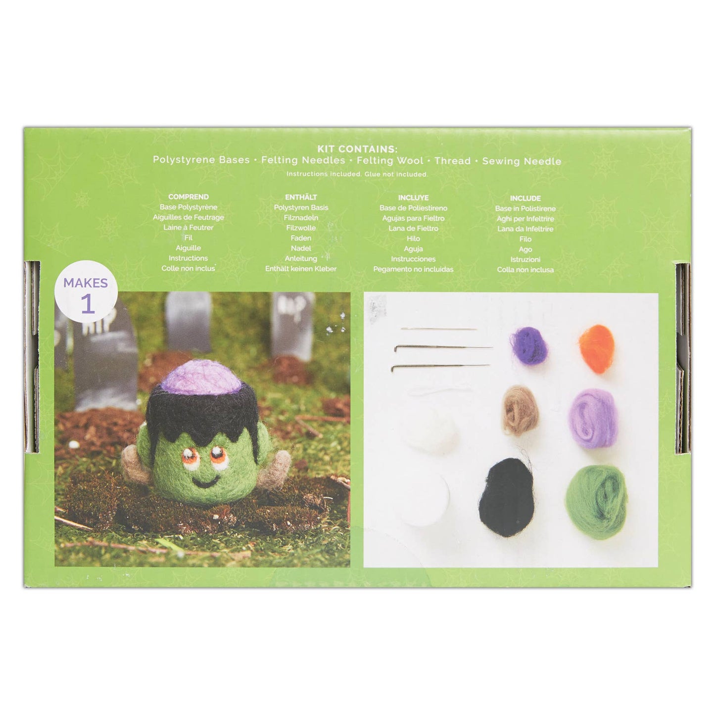 Needle Felting Kit "Frankenstein's Monster"