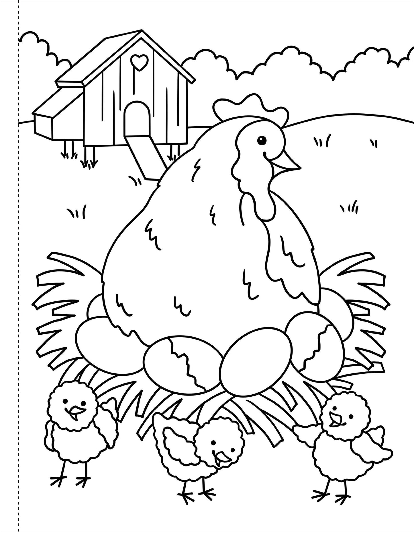 "My First Colouring Book: On the Farm" Toddler Colouring Book