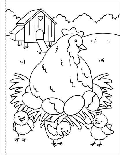"My First Colouring Book: On the Farm" Toddler Colouring Book