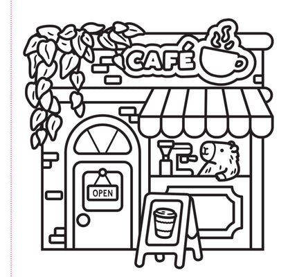 "Colour Me Comfy" Colouring Book