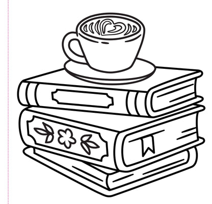 "Colour Me Comfy" Colouring Book
