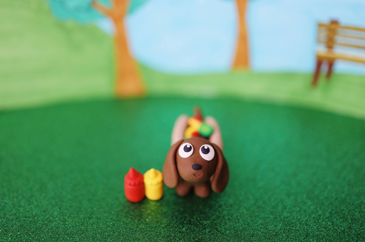 🇨🇦 "Hot Dog Dog" DIY Polymer Clay Kit