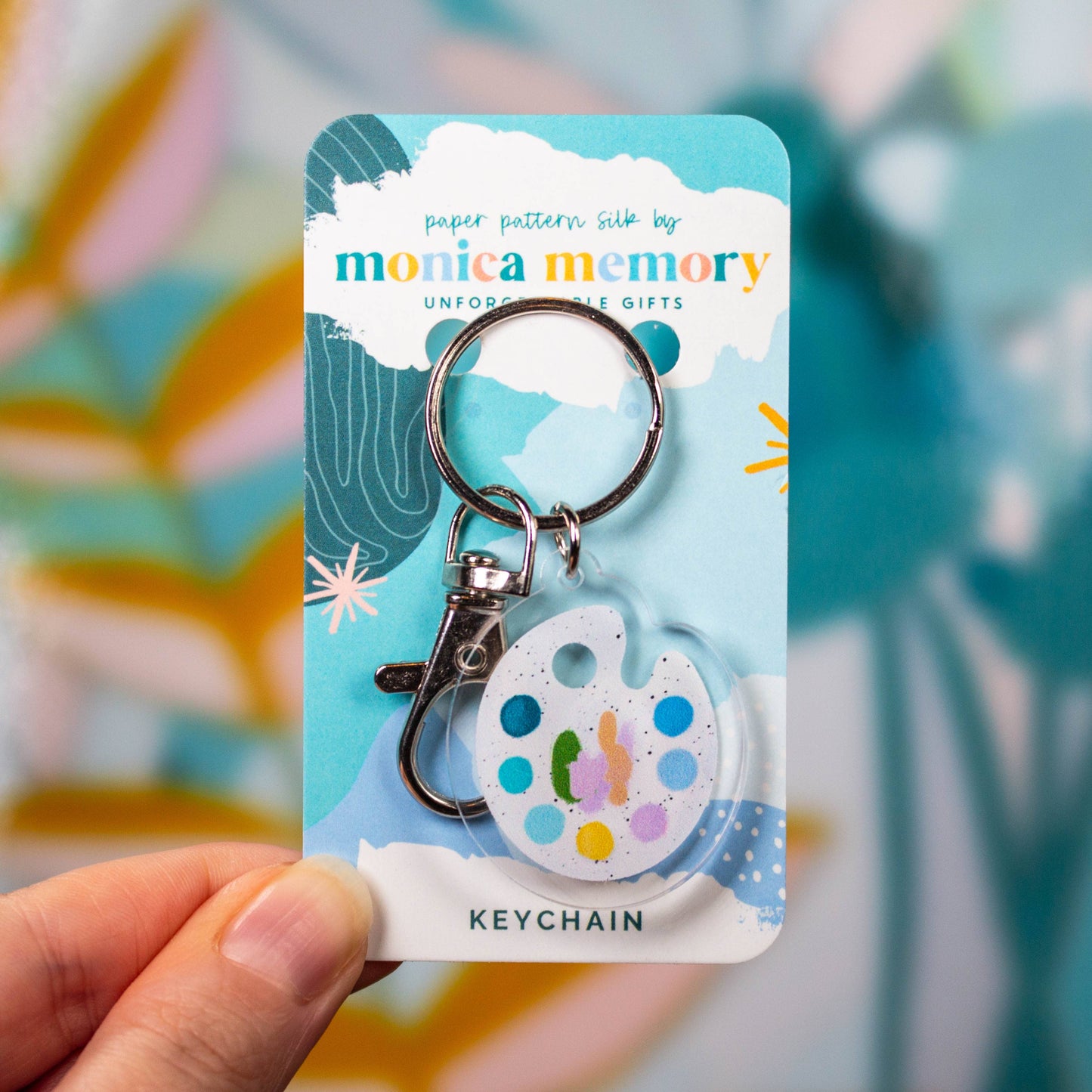 "Paint Palette" Keychain