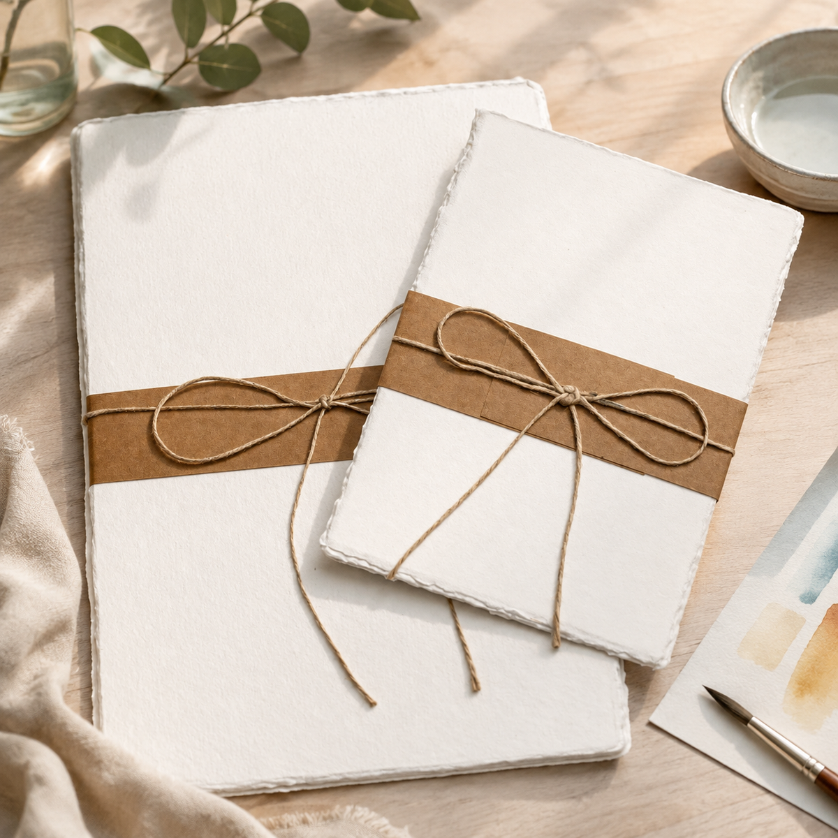 Handmade Paper Pack of 10 Sheets (size A4)