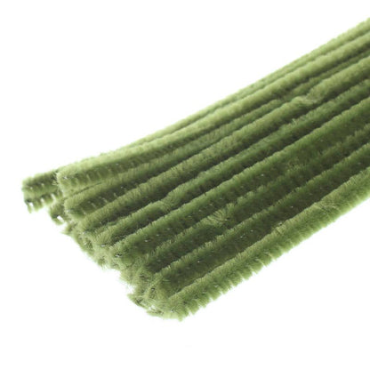 12" Pipe Cleaner Chenille Stems (Packs of 25)