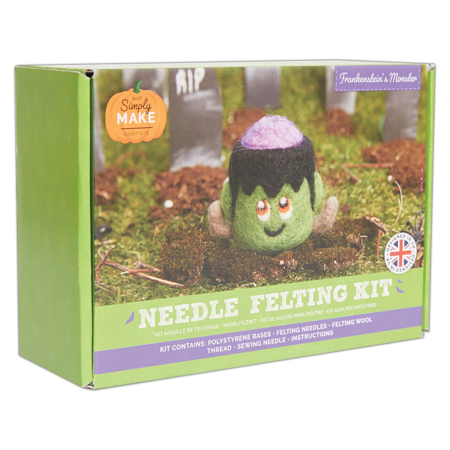 Needle Felting Kit "Frankenstein's Monster"