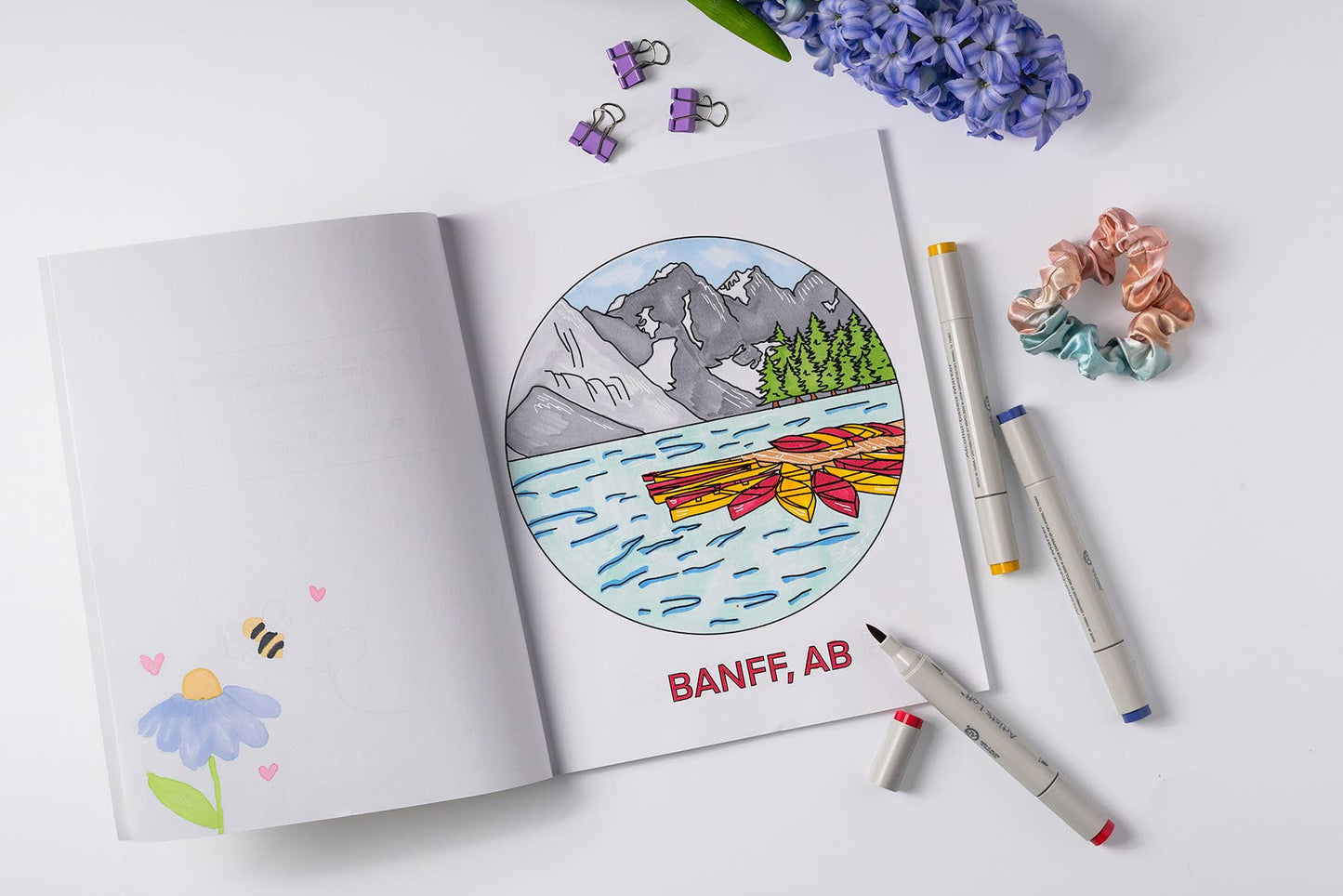 🇨🇦 "Oh Canada" Colouring Book