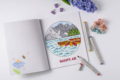 🇨🇦 "Oh Canada" Colouring Book