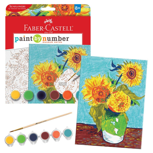 Faber Castell Paint by Number Museum Series "Sunflowers - Van Gogh"